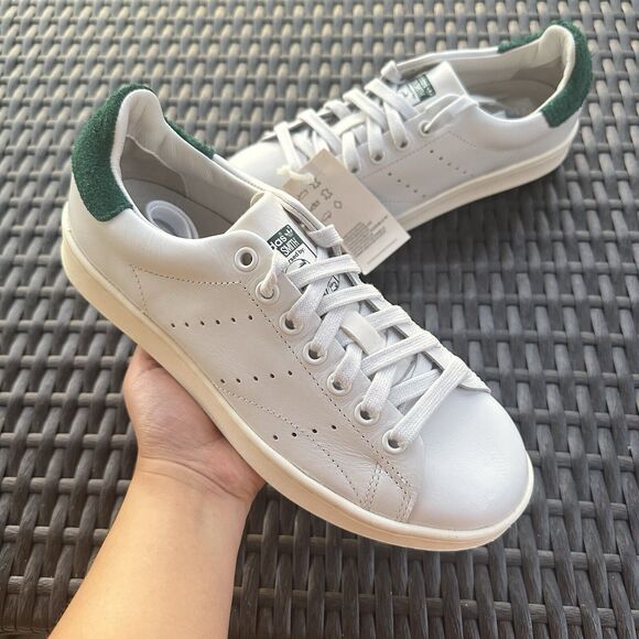 Adidas Stan Smith White Collegiate Green Men\'s Athletic Shoes Q46123 Size 6.5 main image 8